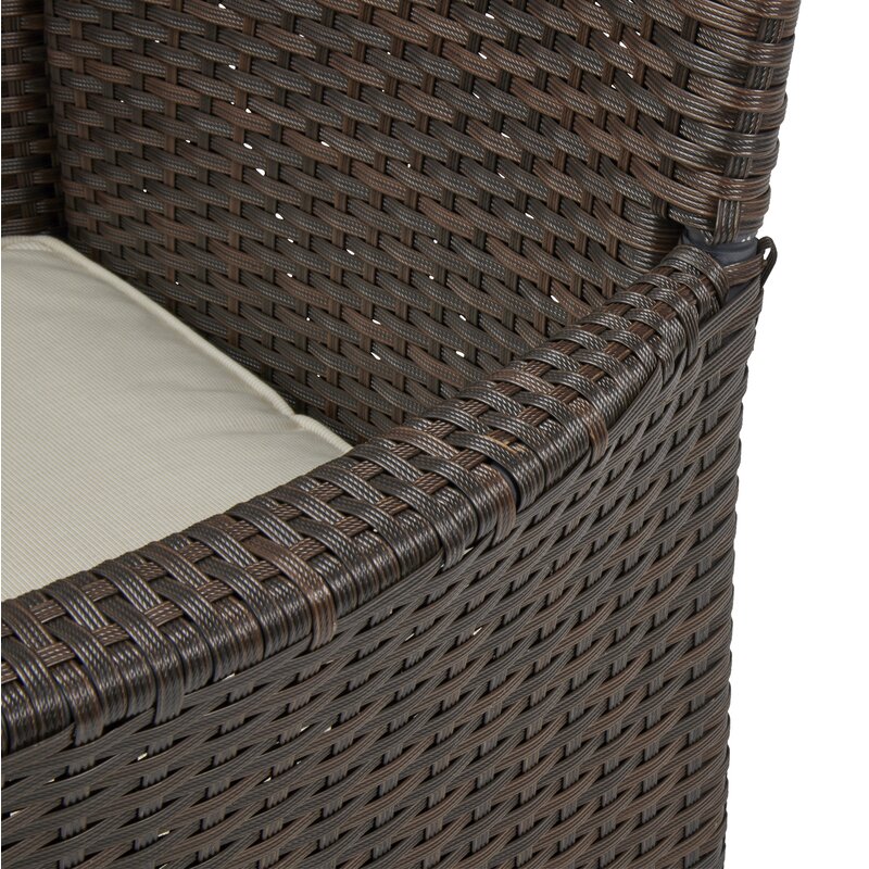 Rectangular 6 - Person 150Cm Long Dining Set with Cushions