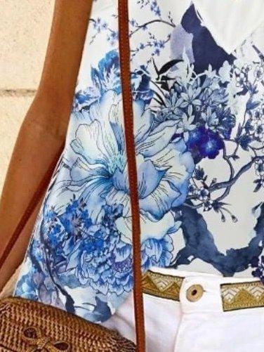 Casual Cotton-Blend Shirts & Tops