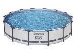 Bestway 56597E Steel Pro MAX Ground Frame Pools, 14�� x 33���, Grey