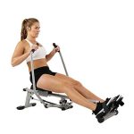 Sunny Health & Fitness with LCD Monito-  Full Motion Rowing Machine