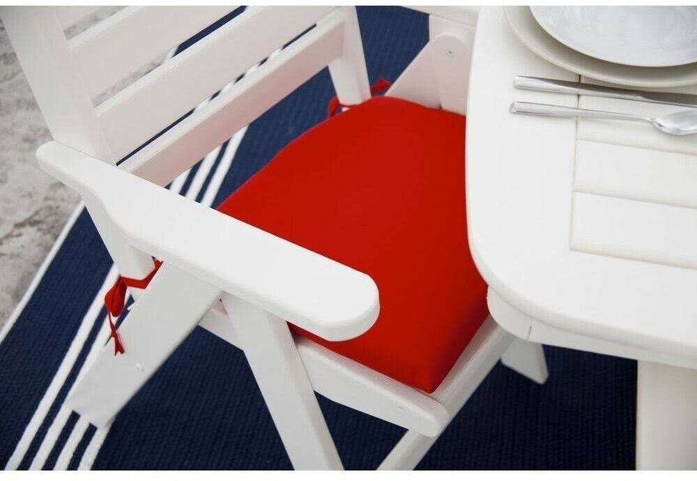 POLYWOOD Nautical Highback Chair - Mahogany