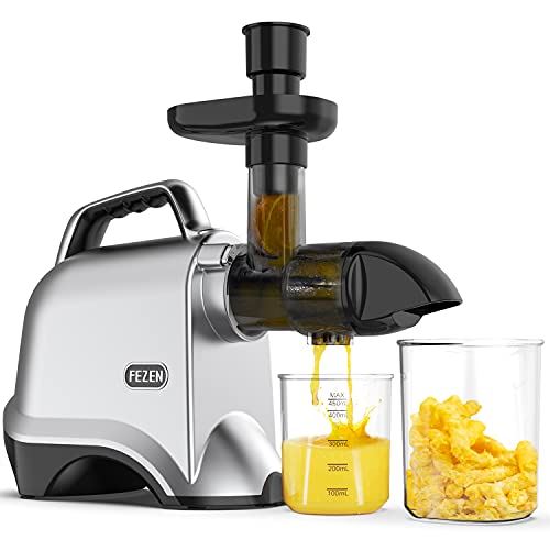 Vegetable and Fruit, Cold Press Juicer with Quiet Motor