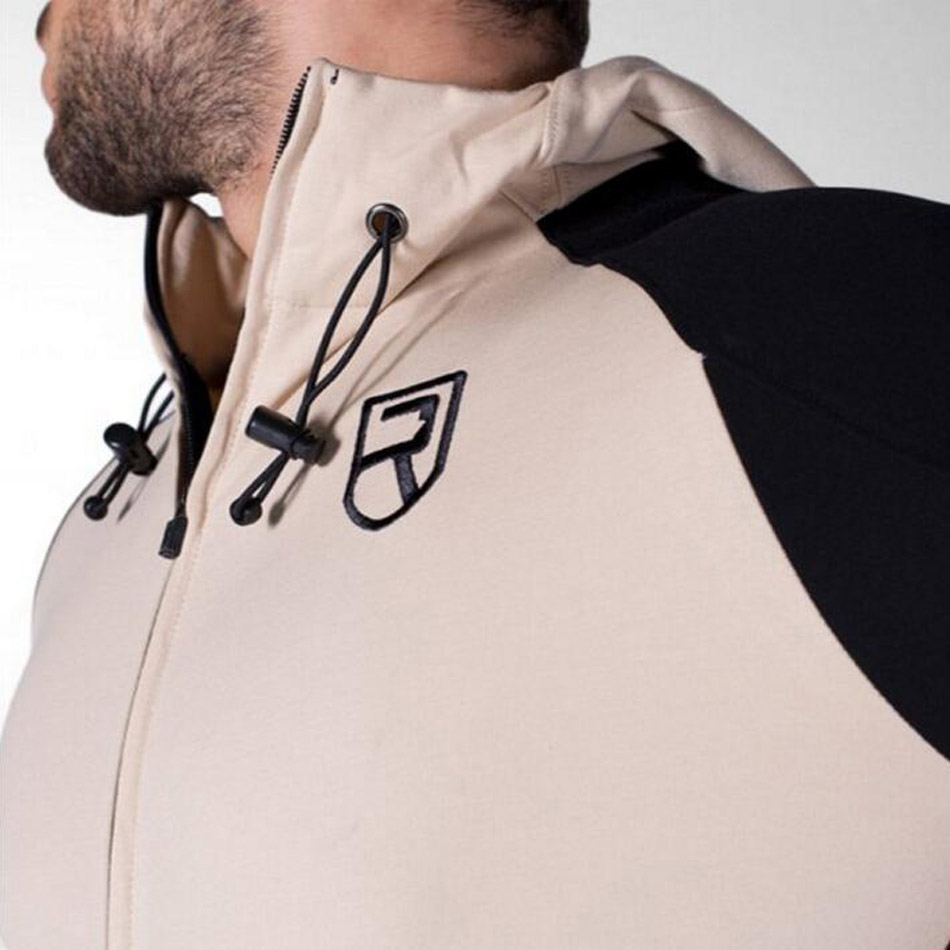 JNC Sports Hoodies for Men Sporty Pajama Hoodie Mens Zipper Hoodies Jersey Sports Outdoor Turn Down Collar Hooded Sweatshirts