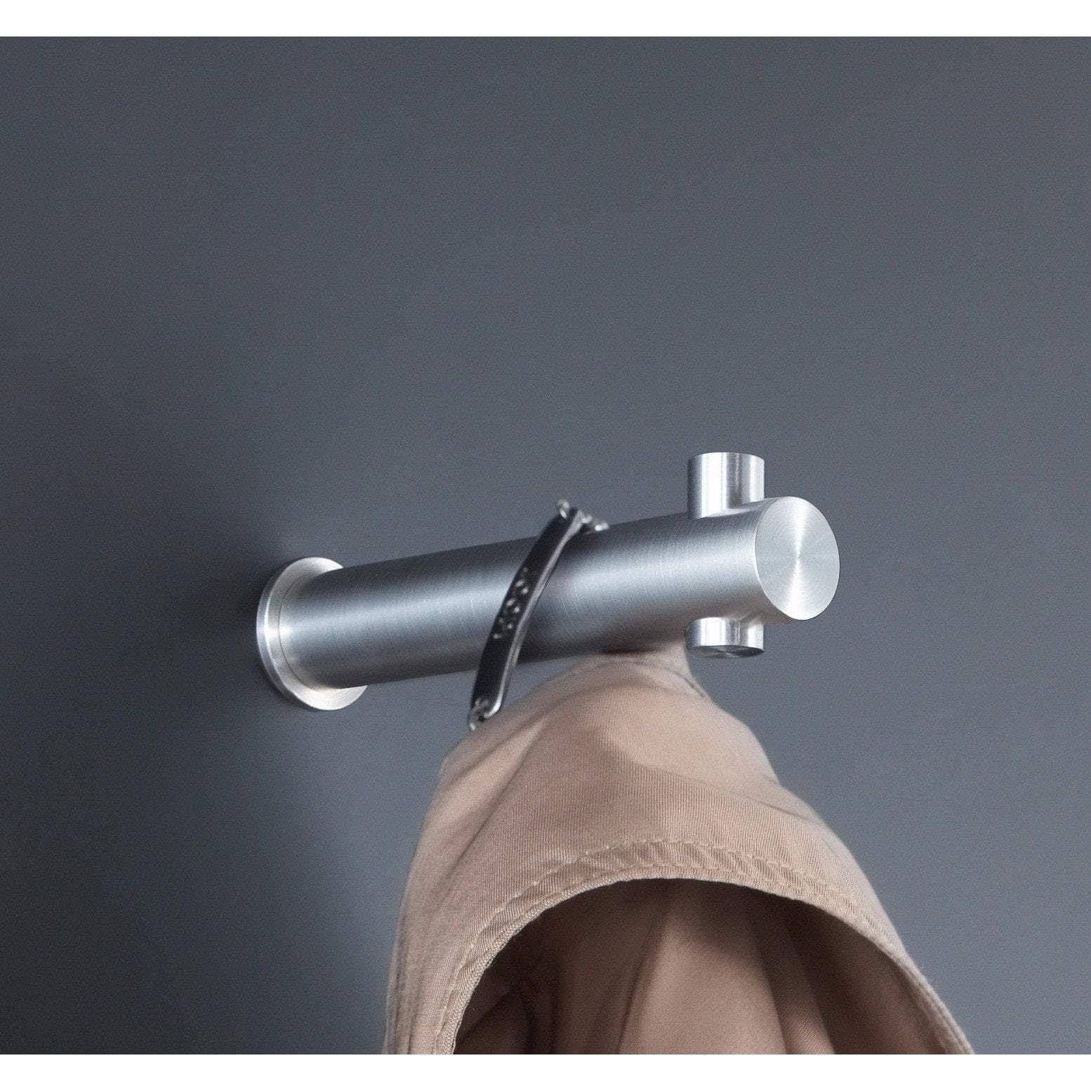 Psba Towel Robe Hook Hanger for Bath, Kitchen Towel Holder Stainless Steel Matte( 2.3-Inch Deep) H20-55