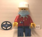 19��� Inch Lego Store Display Red Jacket Lego Badge MXI018 �C Essential Worker