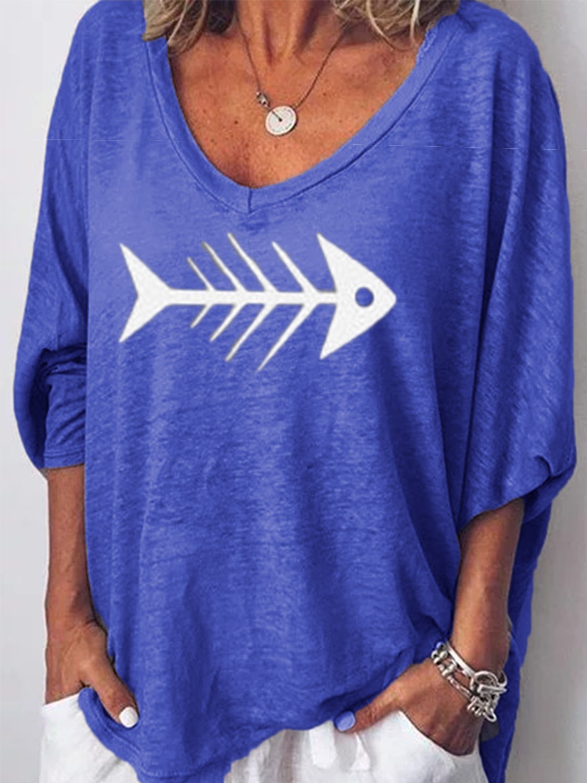 Casual Cotton-Blend Shirts & Tops