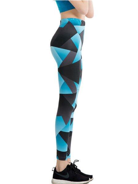 Geometric Casual Printed Leggings
