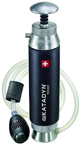 Katadyn Pocket Water Filter, Long Lasting for Personal or Small Group Camping