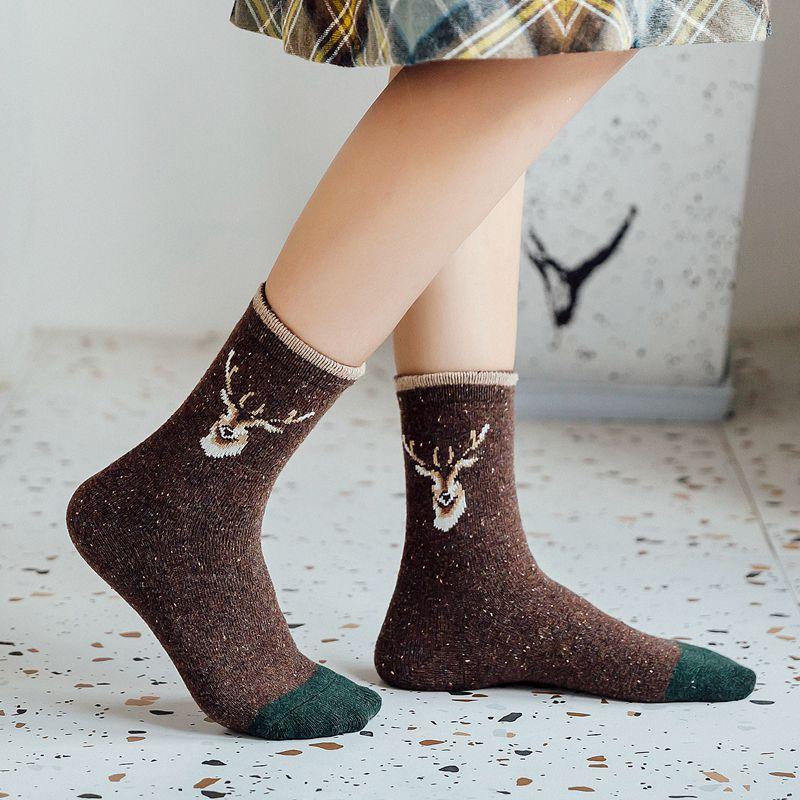 Warm Comfortable Wool-Blend Socks