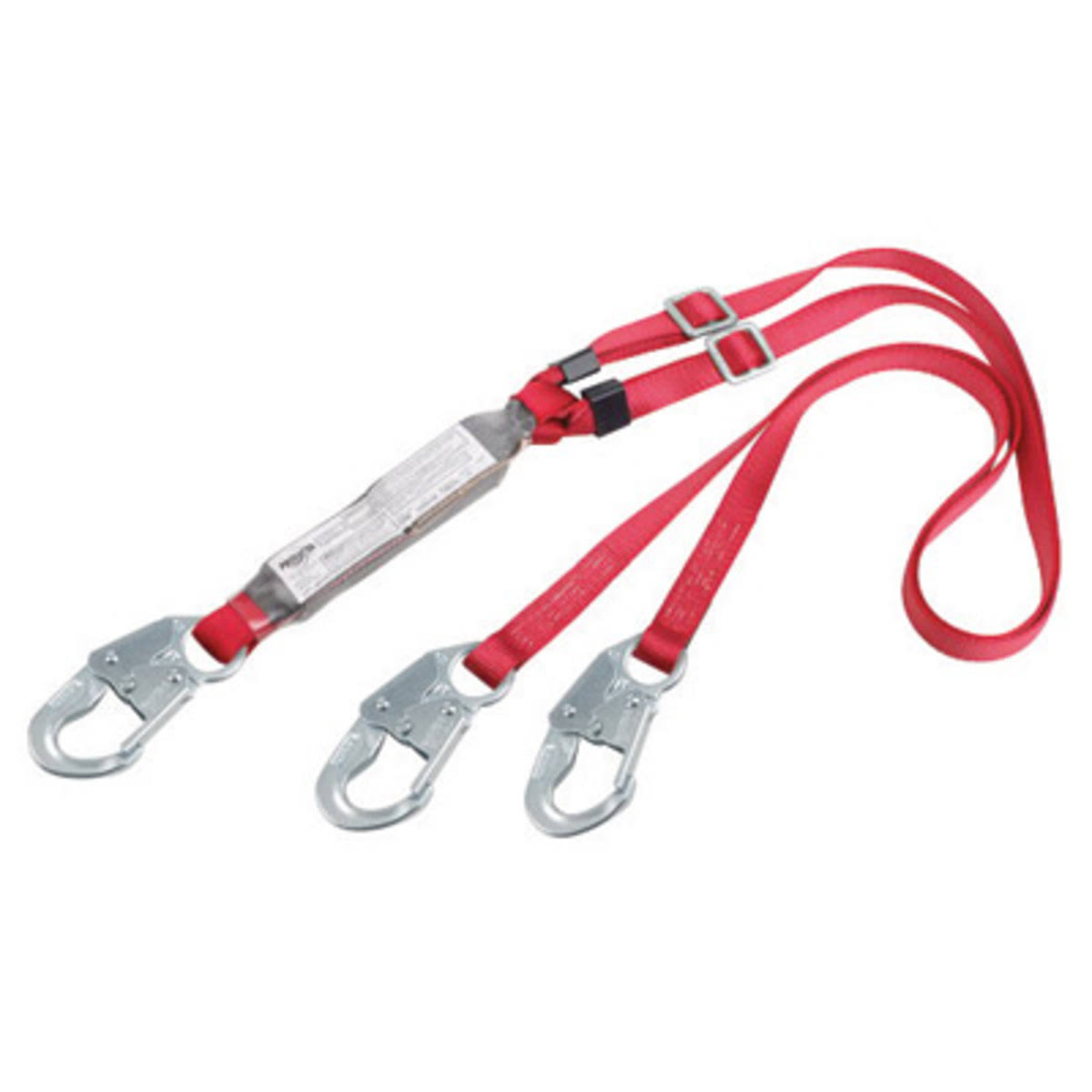 Protecta Pro Pack 1342250 6&, 100-percent Adjustable Shock Absorbing Lanyard,...