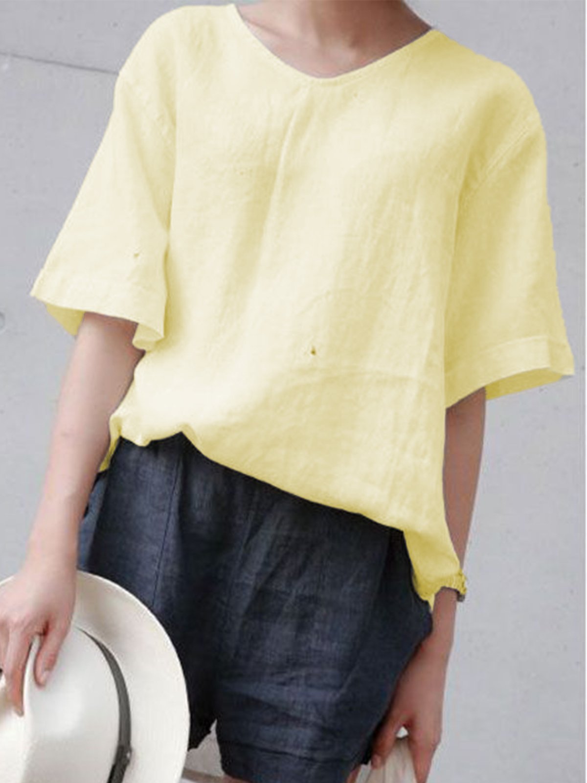 Solid Casual Shirts & Tops