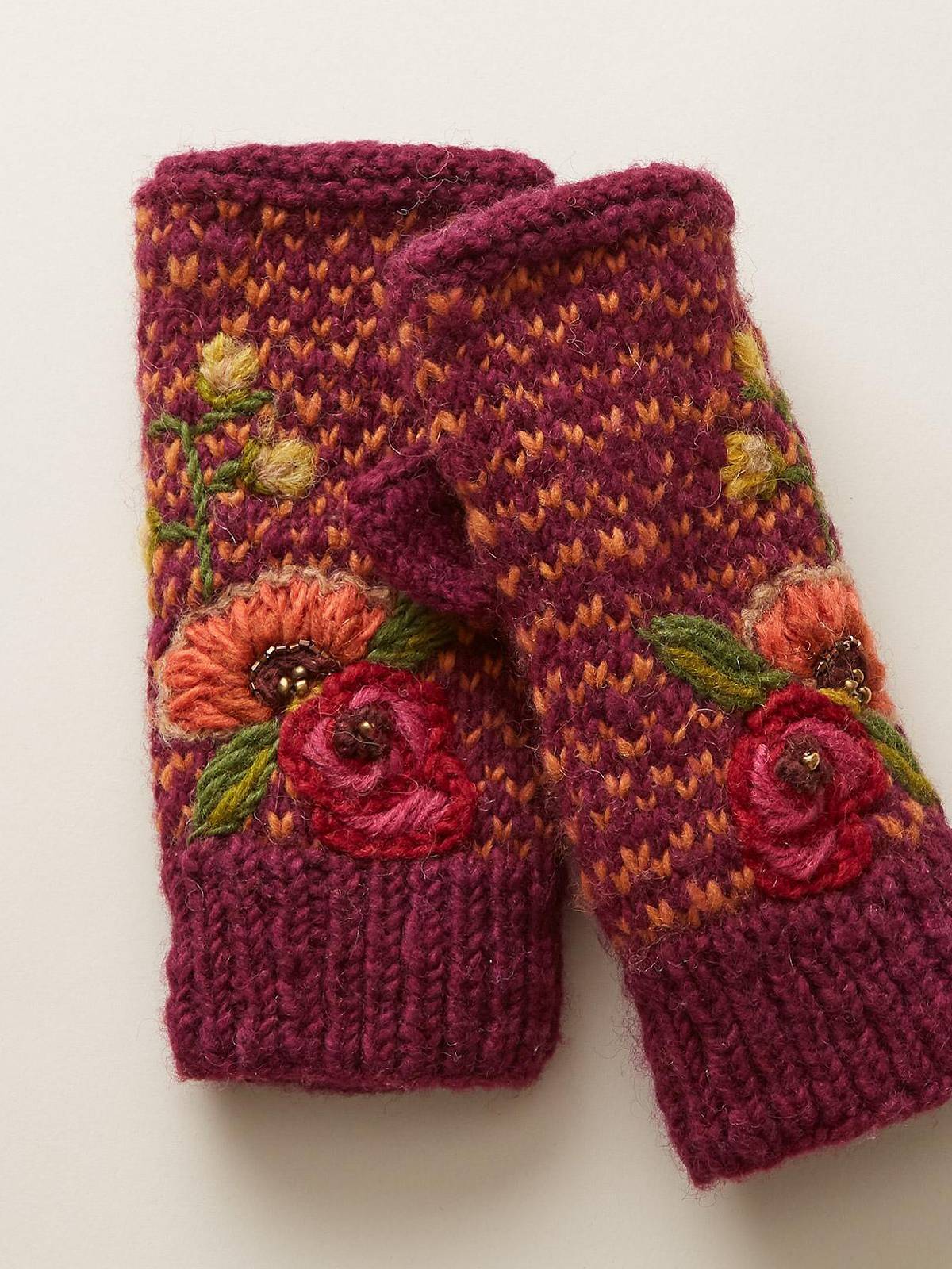 Floral Gloves & Mittens