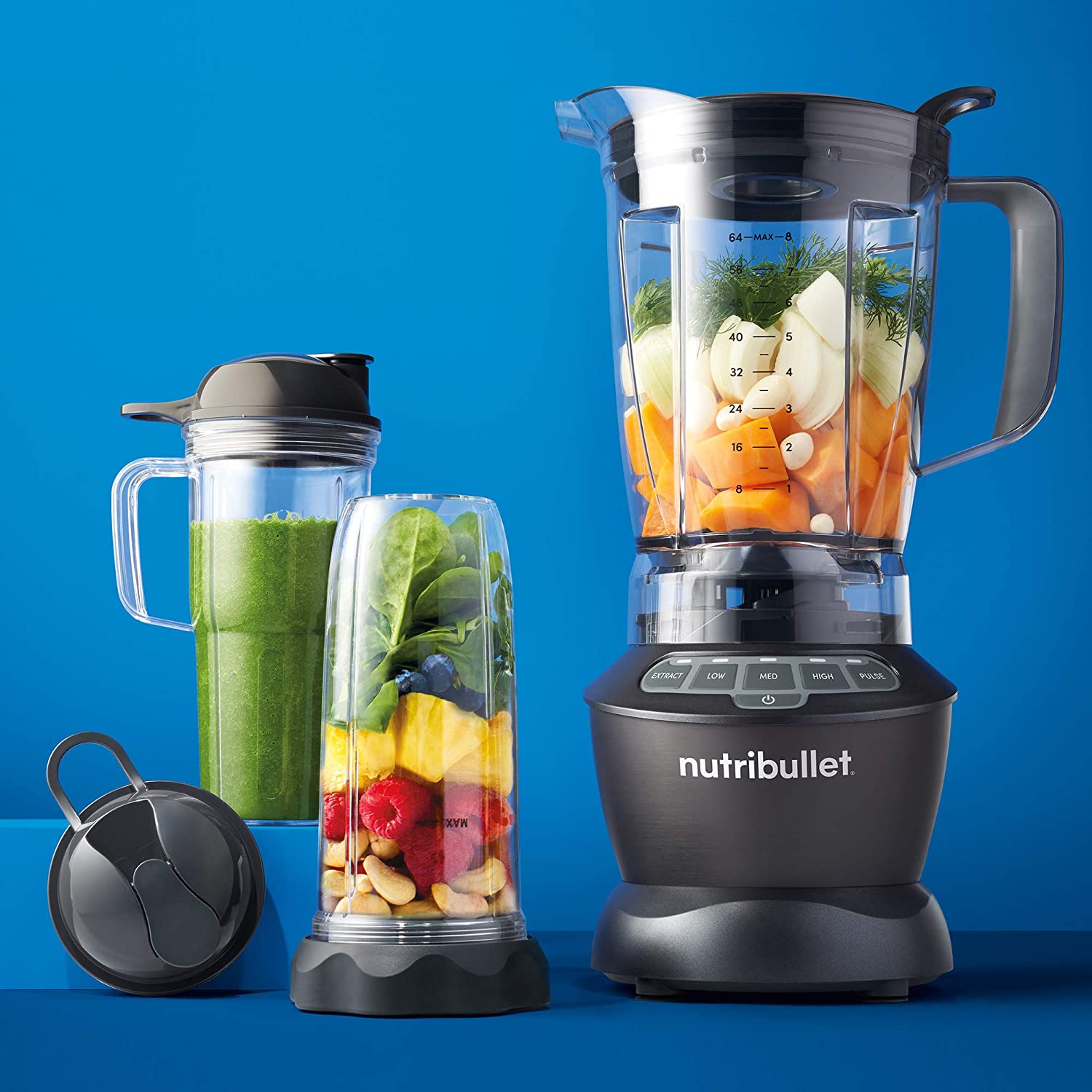 NutriBullet ZNBF30500Z Blender Combo 1200 Watt, 1200W