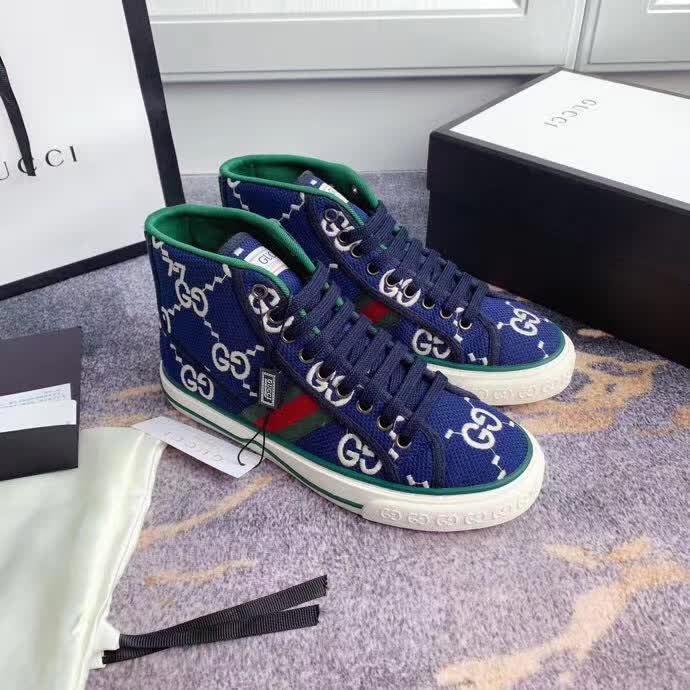 20秋季最新专柜款-古驰Gucci秋季新款1977系列高帮版！超经典好看 休闲运动百搭