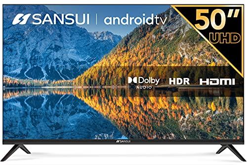 50 inch UHD HDR 4K Smart TV with Google Assistant (Voice Control), HDMI & USB