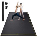 AW Large Exercise Mat 6��x8��x6mm Non Slip Workout Mat