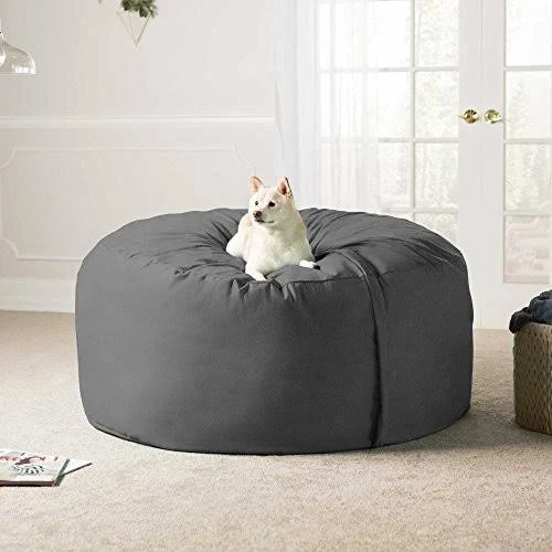 Jaxx 5& Bean Bag Chair Charcoal
