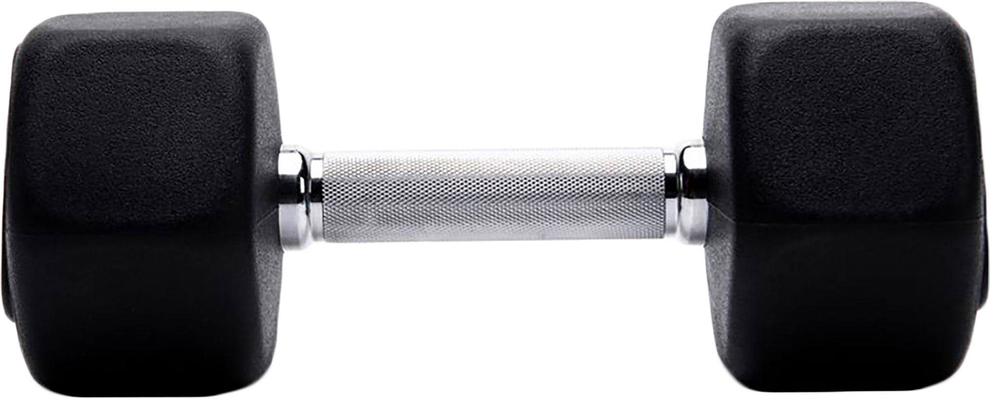 Ziva Hexagon Steel Dumbbells - Individual, Black