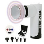 Portable Handheld Deep Tissue Massager w/ Heat, Cool &Carry Case for Body Pain