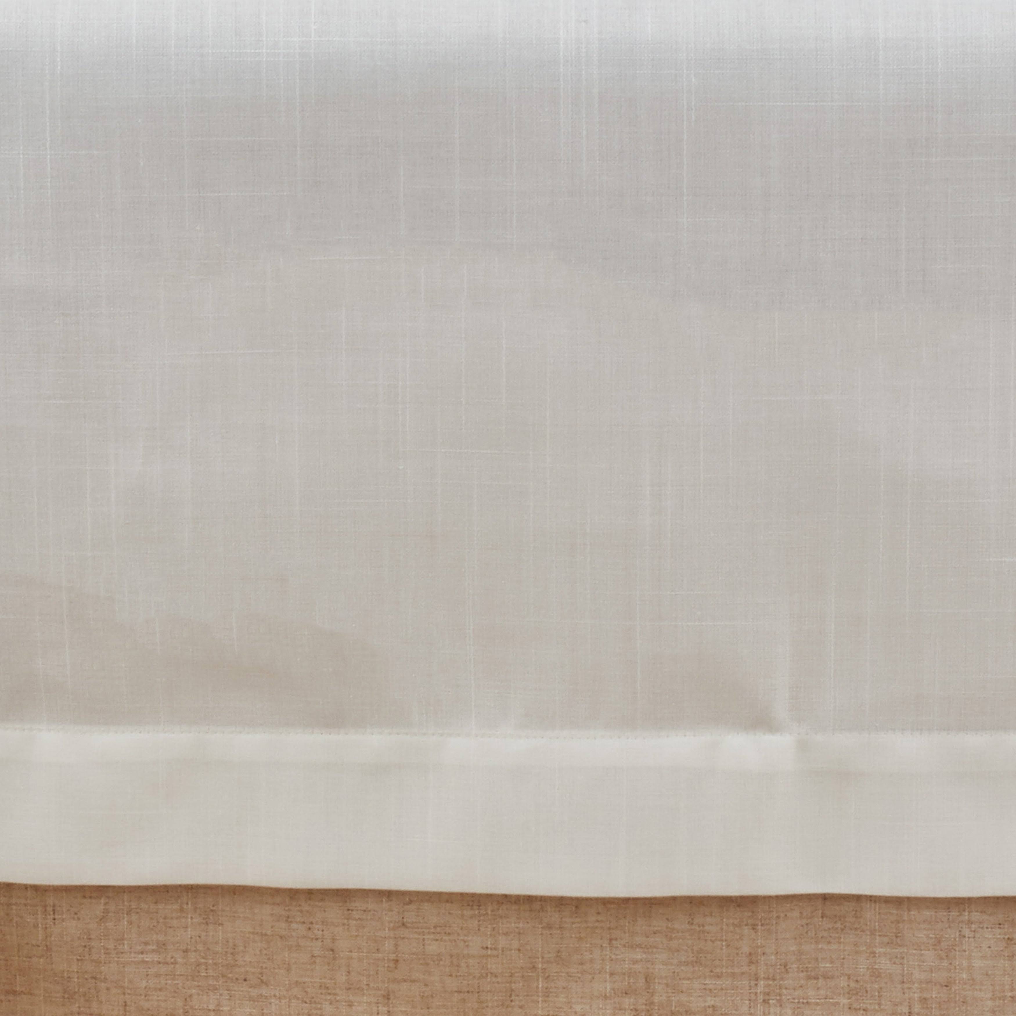 Saro Lifestyle 1982.N67160B 67 x 160 in. Rectangular Layered Design Tablecloth - Natural