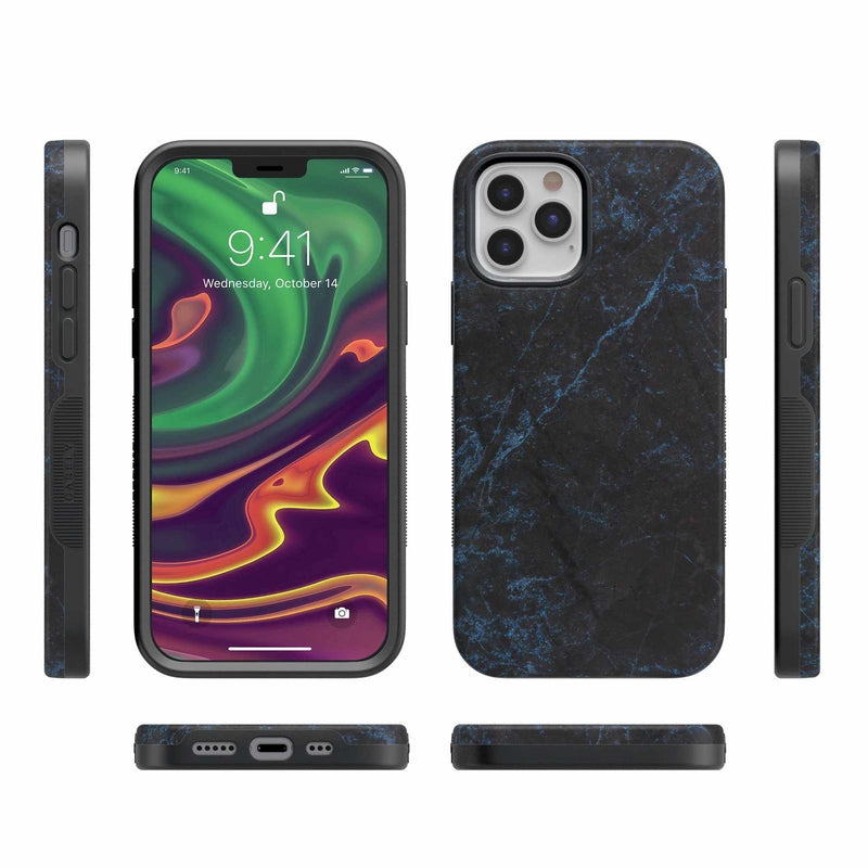 Midnight Marble Black & Navy Case