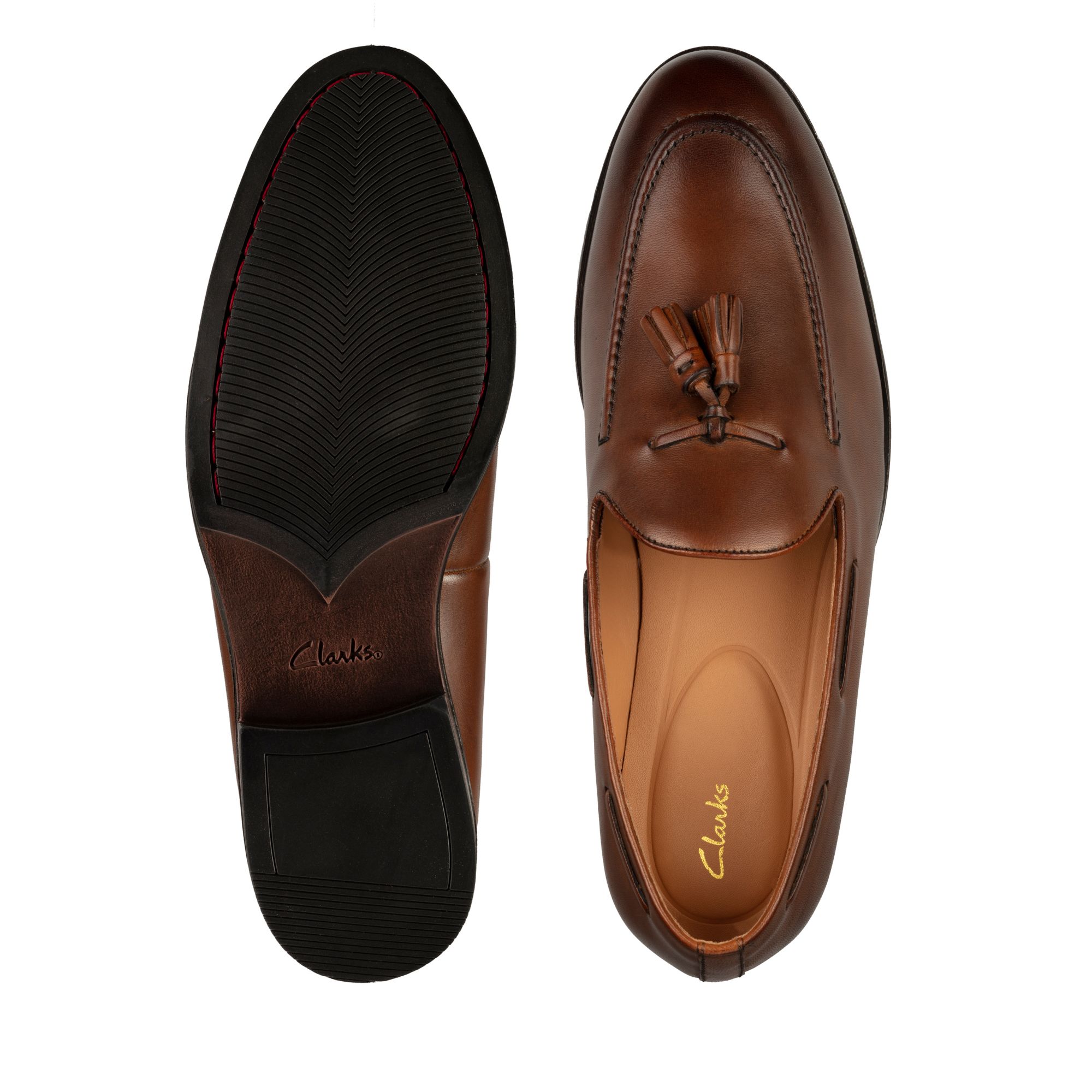 Men  Citistride Slip Tan Leather