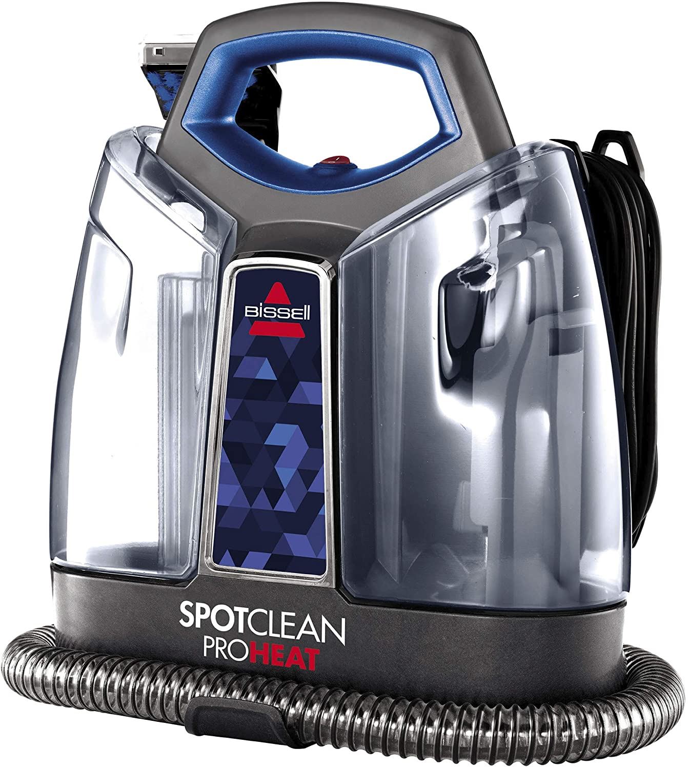 BISSELL SpotClean ProHeat Portable Spot and Stain Carpet Cleaner, 2694, Blue