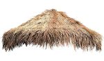 amaZulu Inc. Mexican Straw Roof Palm Thatch �C 7ft Diameter Umbrella Cover, Natural Grass Tiki Roof, Outdoor Patio Shade Cape.