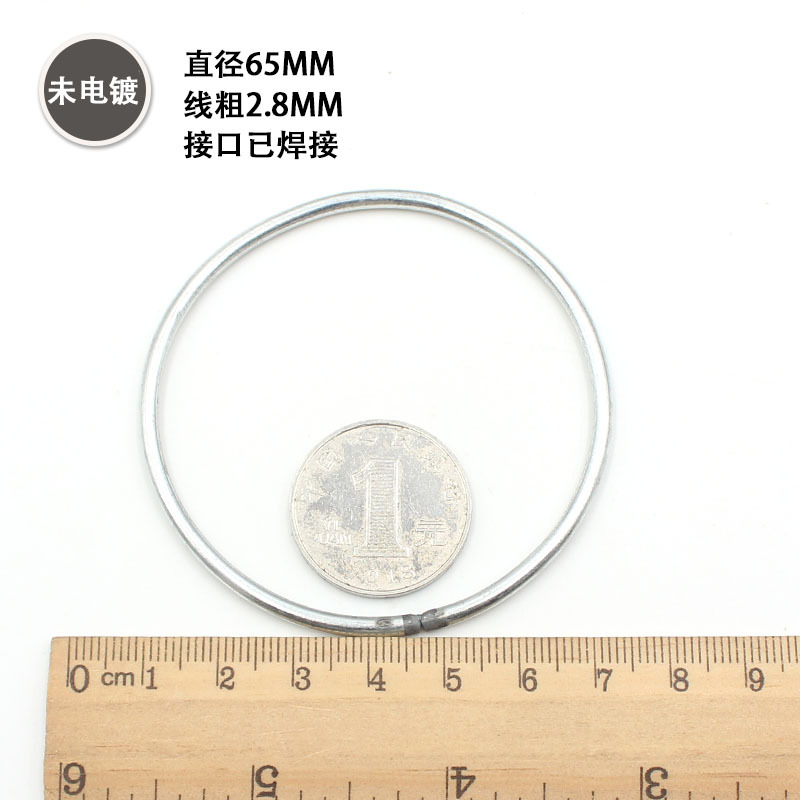 厂家直销批发多规格捕梦网铁圈铁环焊接圆环金属圈大量现货15mm-1