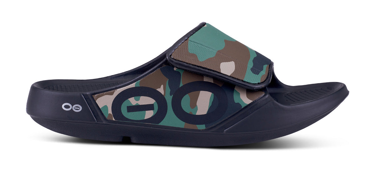 Women's OOahh Sport Flex Sandal- Woodland Camo