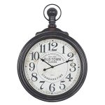 Deco 79 52107 Wood Wall Clock/ 39���H X 28���W
