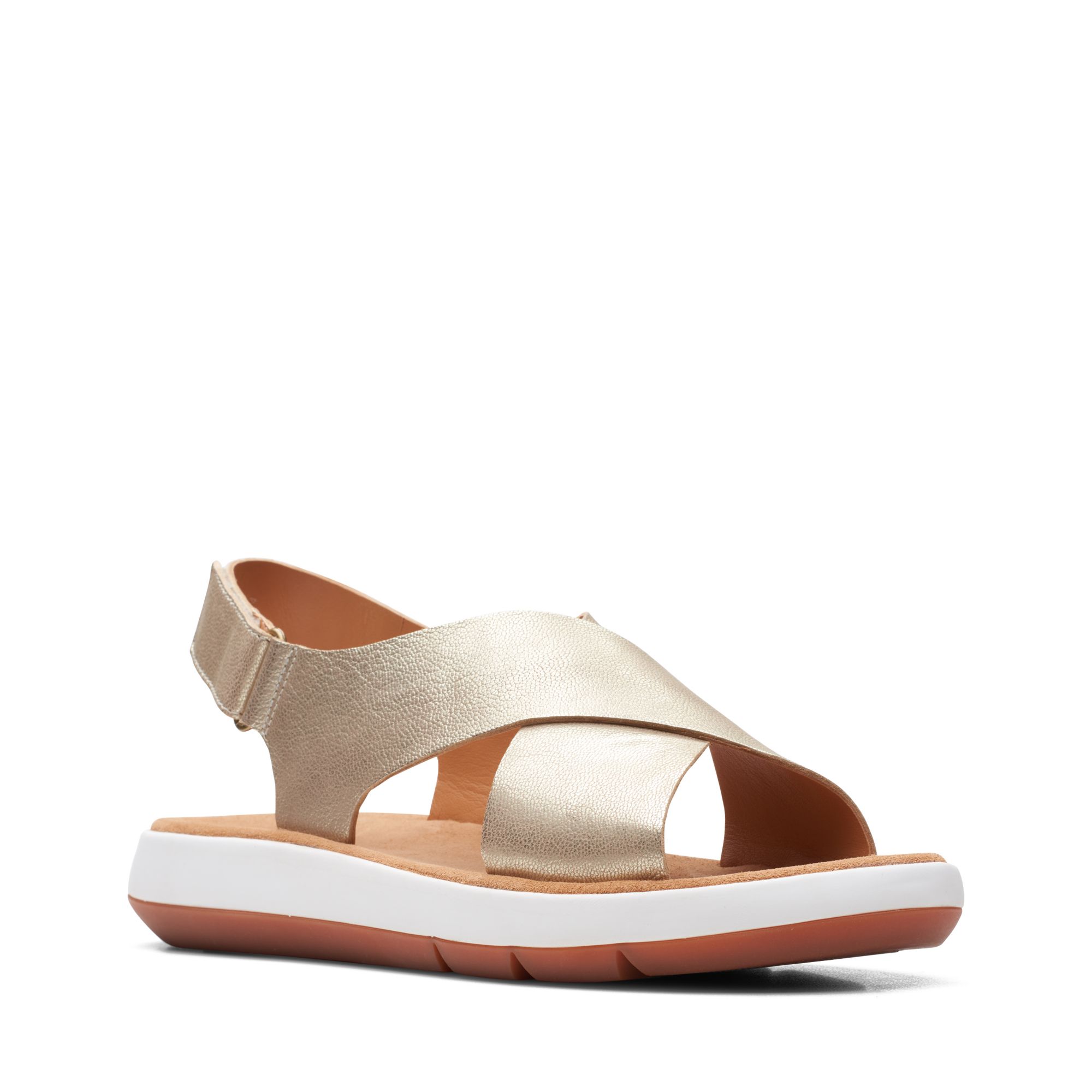 Women Sandals Jemsa Cross Champagne Lea
