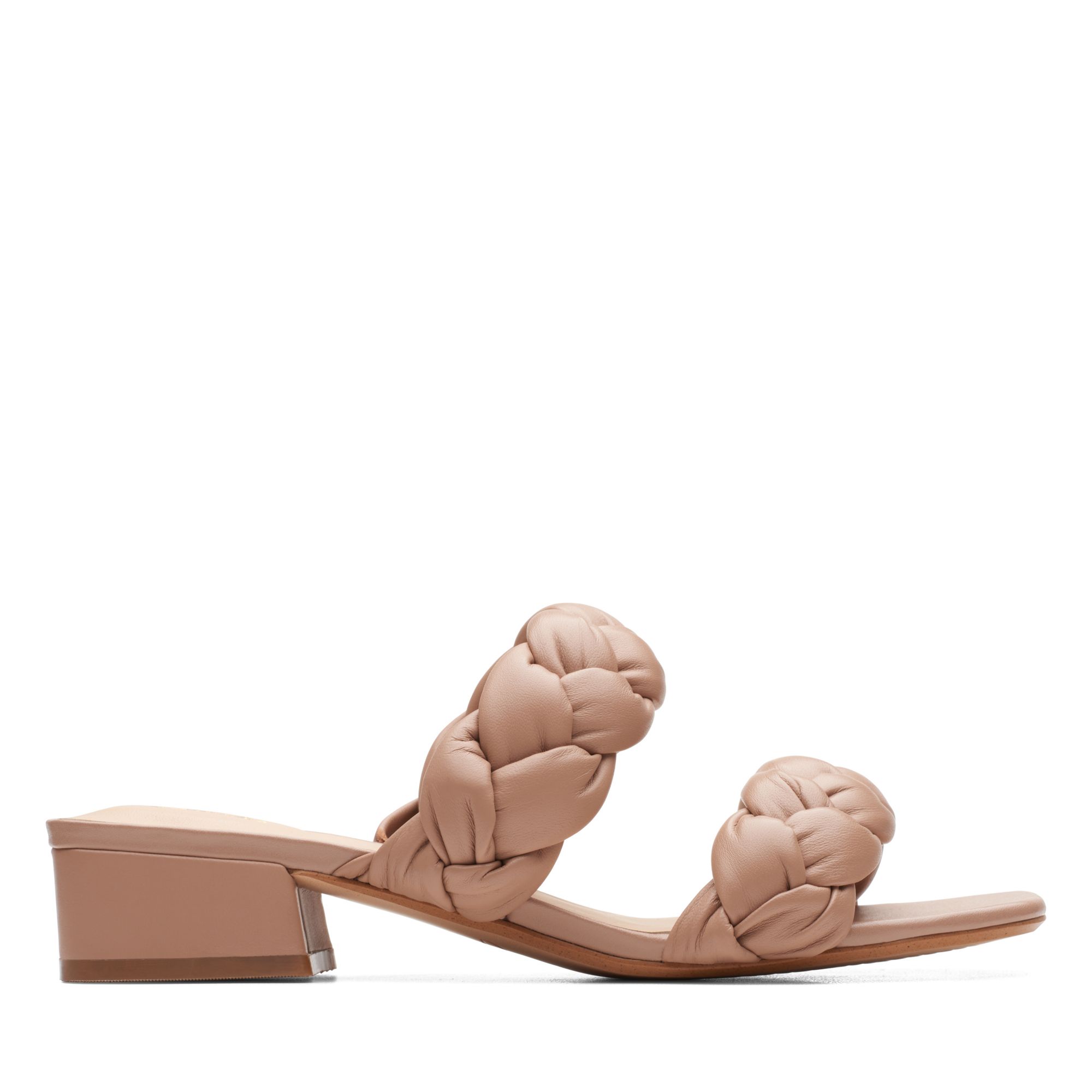 Women Sandals Seren25 Braid Praline Leather