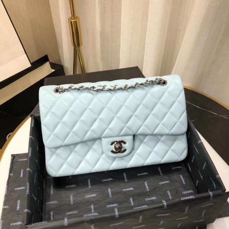 high quality handbag 119007 lambskin flap bag 1112