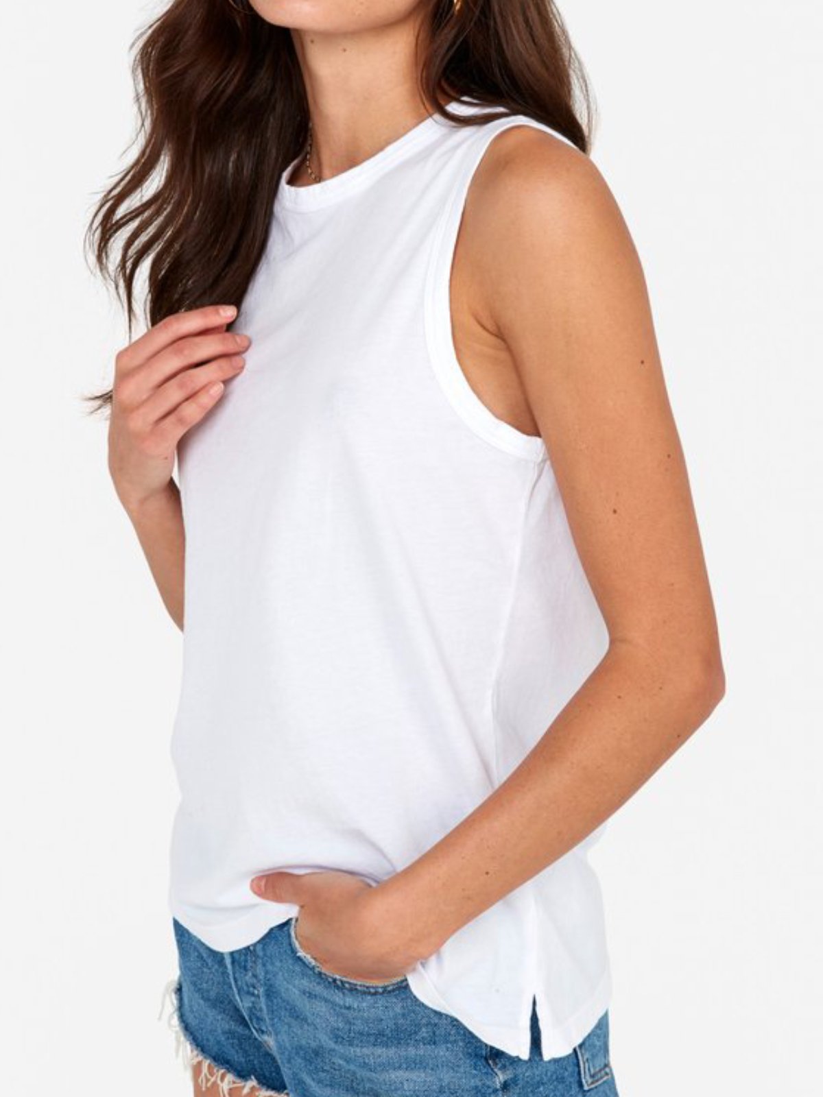 Women Casual Tops Tunic Tanks Vest