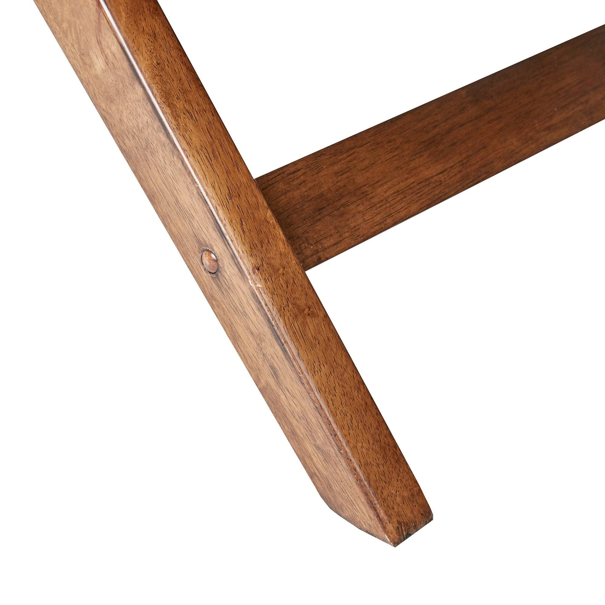 Carson Carrington Turi Mustard Yellow/ Pecan Lounge Chair - Mustard Yellow/Pecan