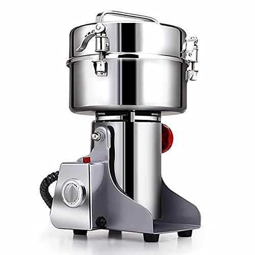 Stainless Steel High-Speed Grain Mill Grinder for Kitchen Home Commercial
