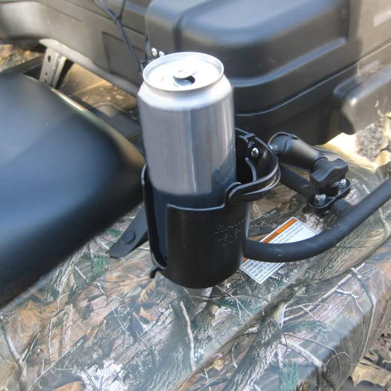 Ram - Self-Leveling Cup Holder Cozy w/Zinc Coated U-Bolt Base - RAM-B-132R