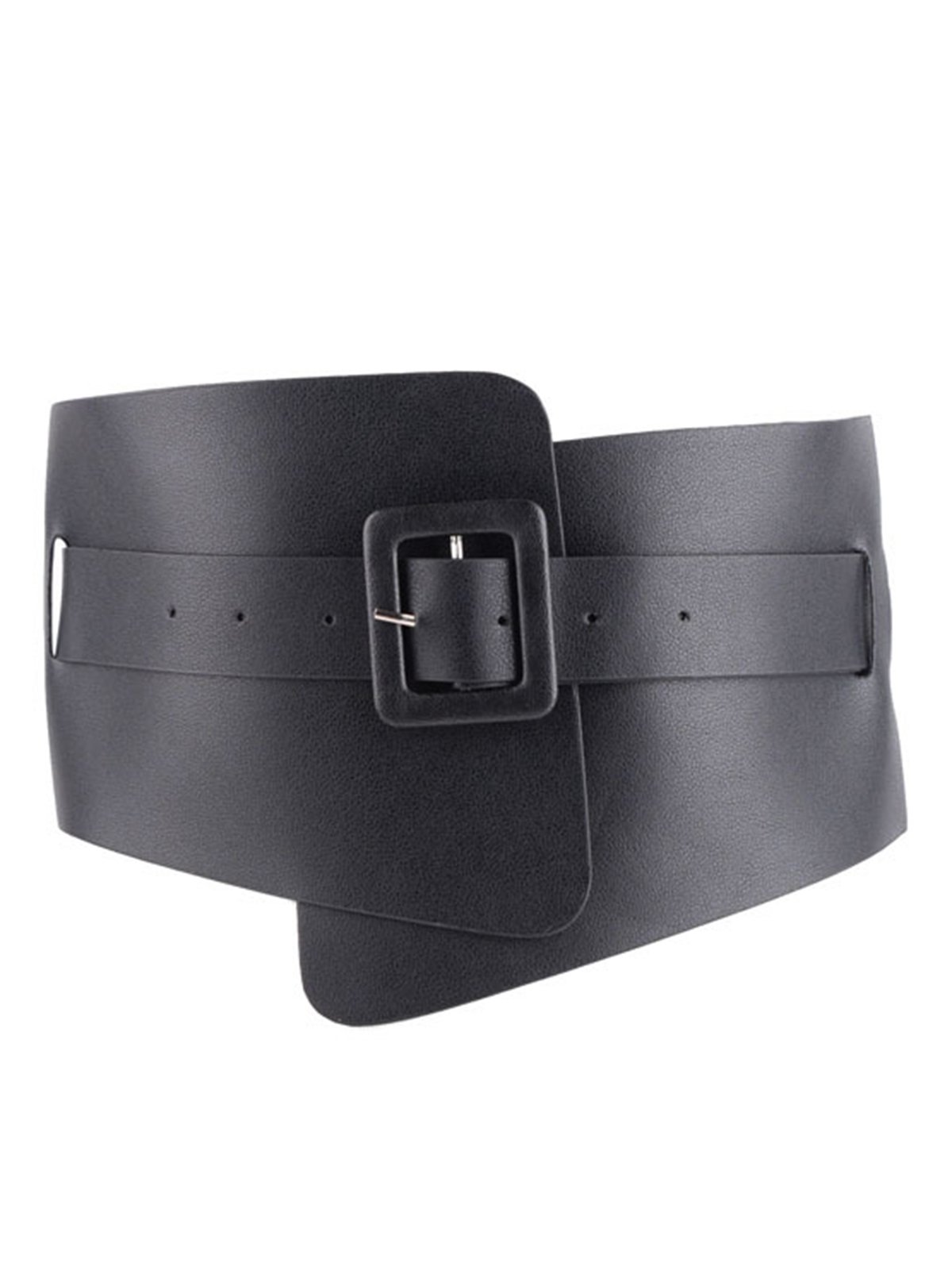 Black Daily PU Belt