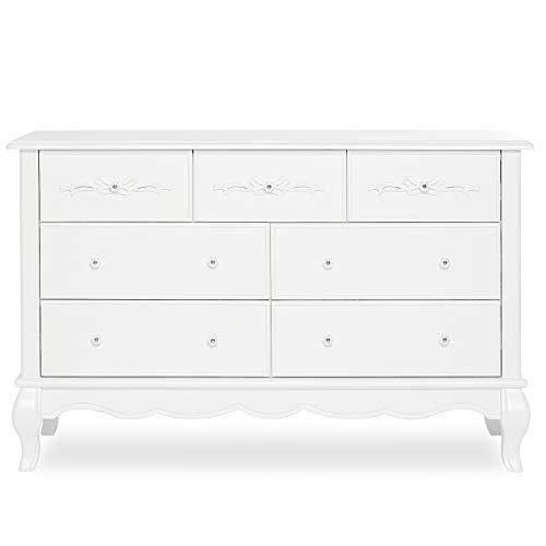 Evolur Aurora Double Dresser with 7 Drawer