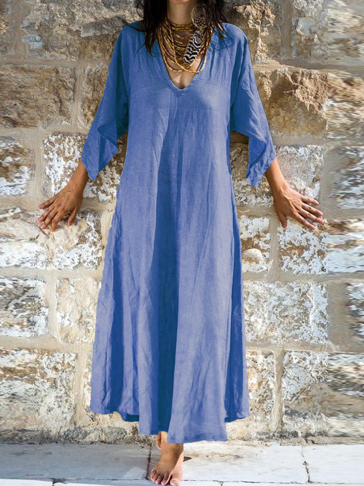 Big Hem Dress Casual Dresses