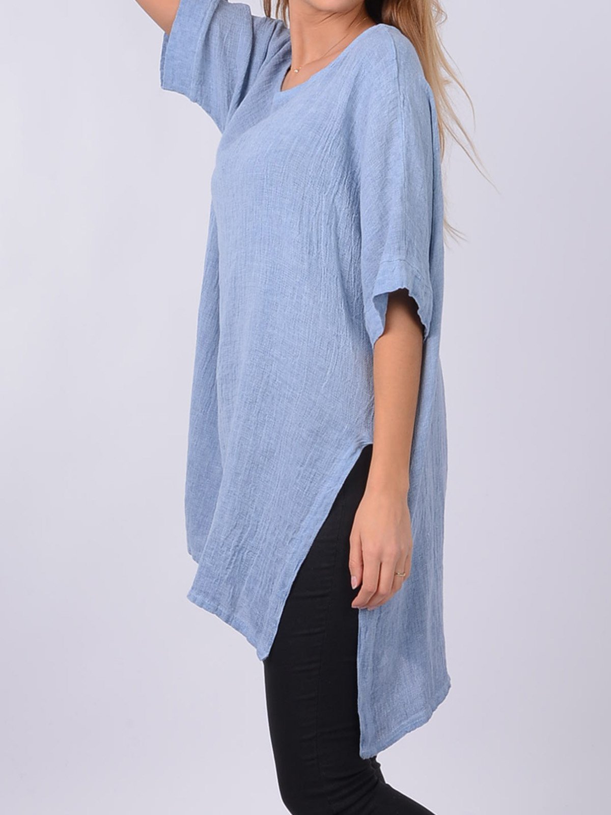 Women Casual Tops Tunic Blouse Shirt