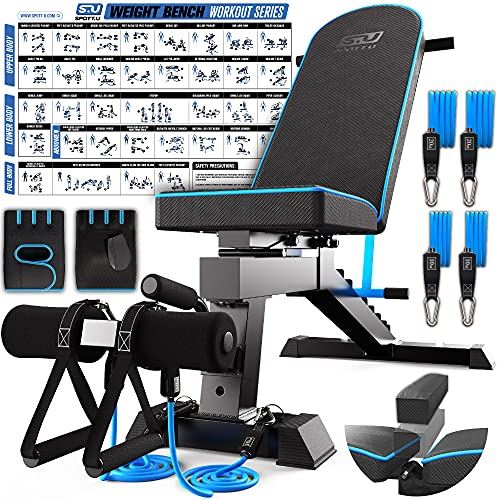 Adjustable Weight Bench Workout Bench Press �C Strength Training Benches �C Foldable Workout Bench Adjustable �C Foldable Weight Bench Adjustable Bench