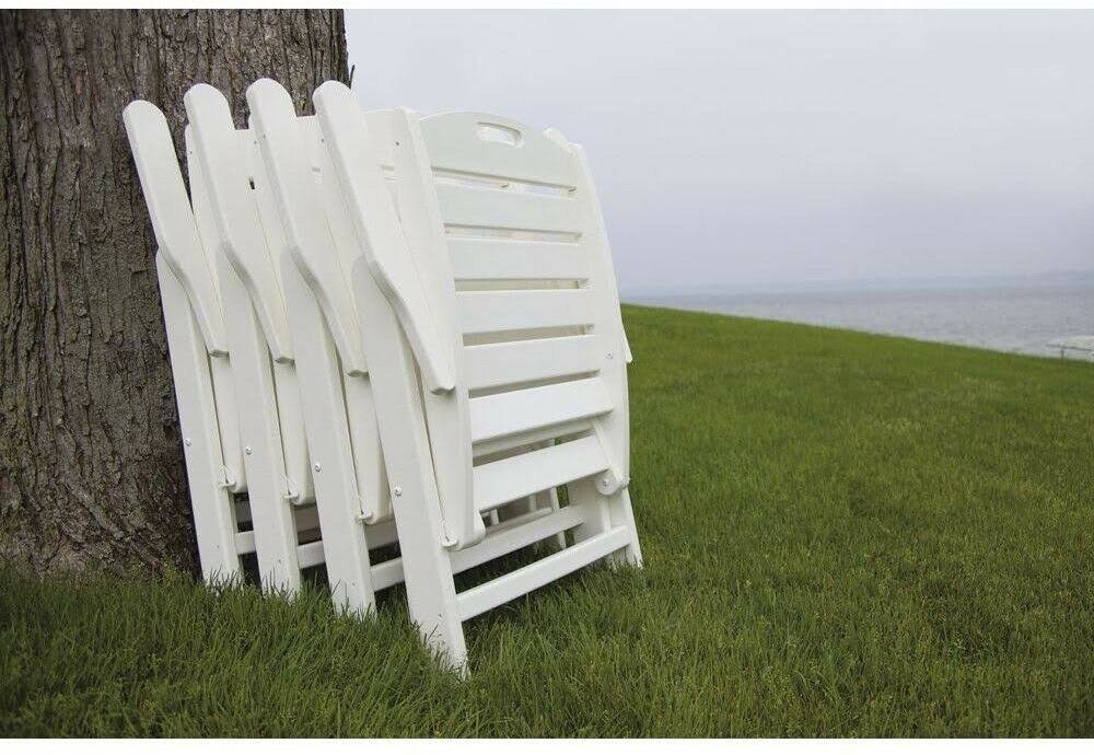 POLYWOOD Nautical Highback Chair - Mahogany