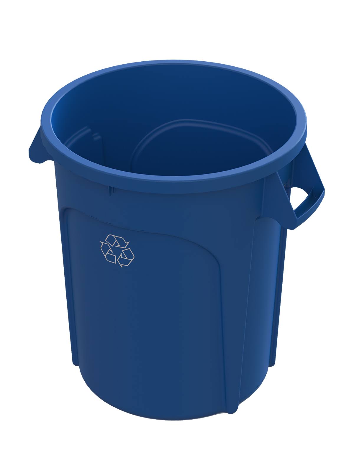 32 Gallon Blue Value Plus Recycling Container