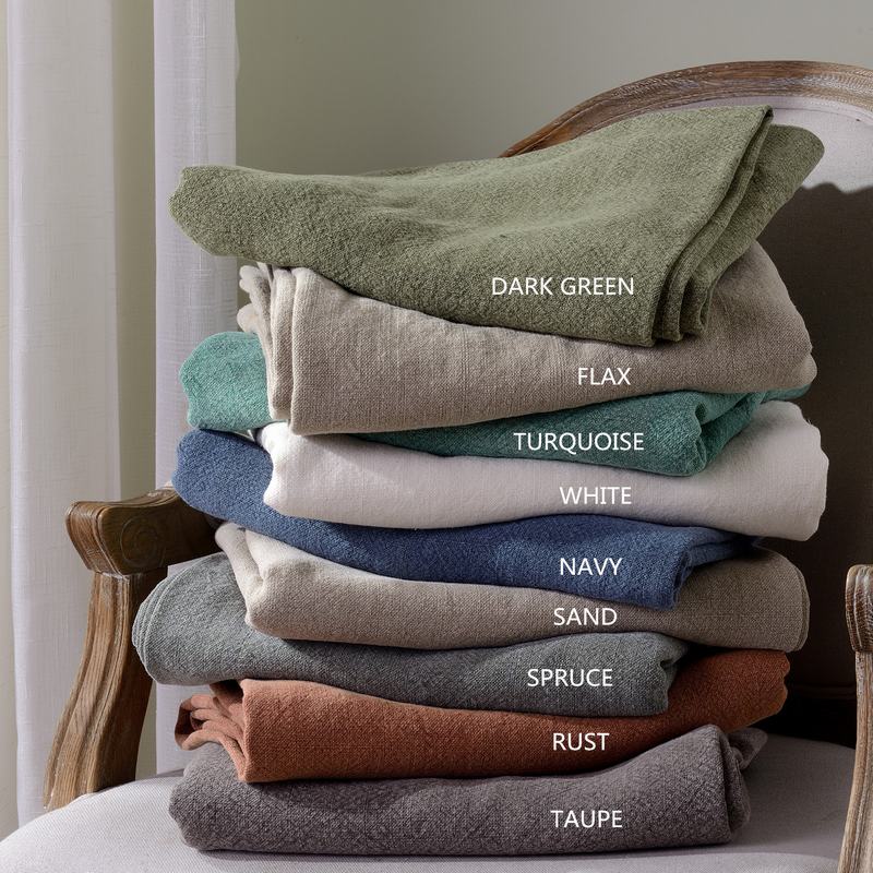 TRENCH 100% Linen Fabric Swatch Refundable Order Amount Over $399