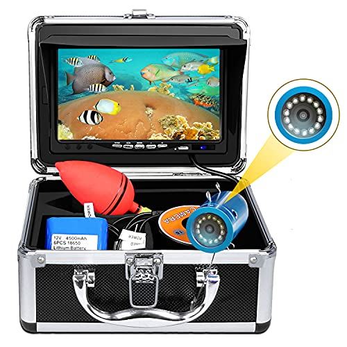 Portable Underwater Fishing Camera, okk Upgraded Waterproof IP68 DVR Fish Finder