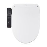 Warm Air Dryer, Smart Touch Panel, Heated Bidet Toilet Seat Elongated