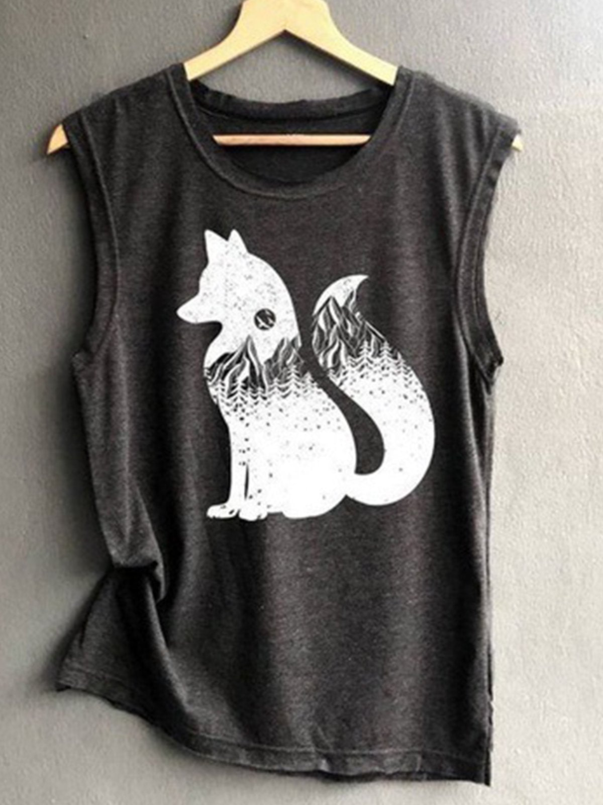 Sleeveless Casual Shirts & Tops