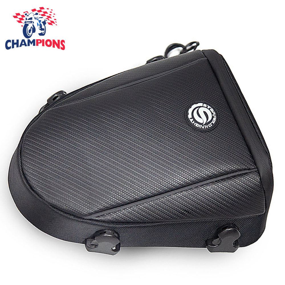 New Waterproof Motorcycle Rear Bag High Capacity Motorbike Backpack Helmet Racing Bag